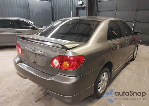 2004 Toyota Corolla S z USA, uszkodzony, nr VIN 2T1BR32E54C286707